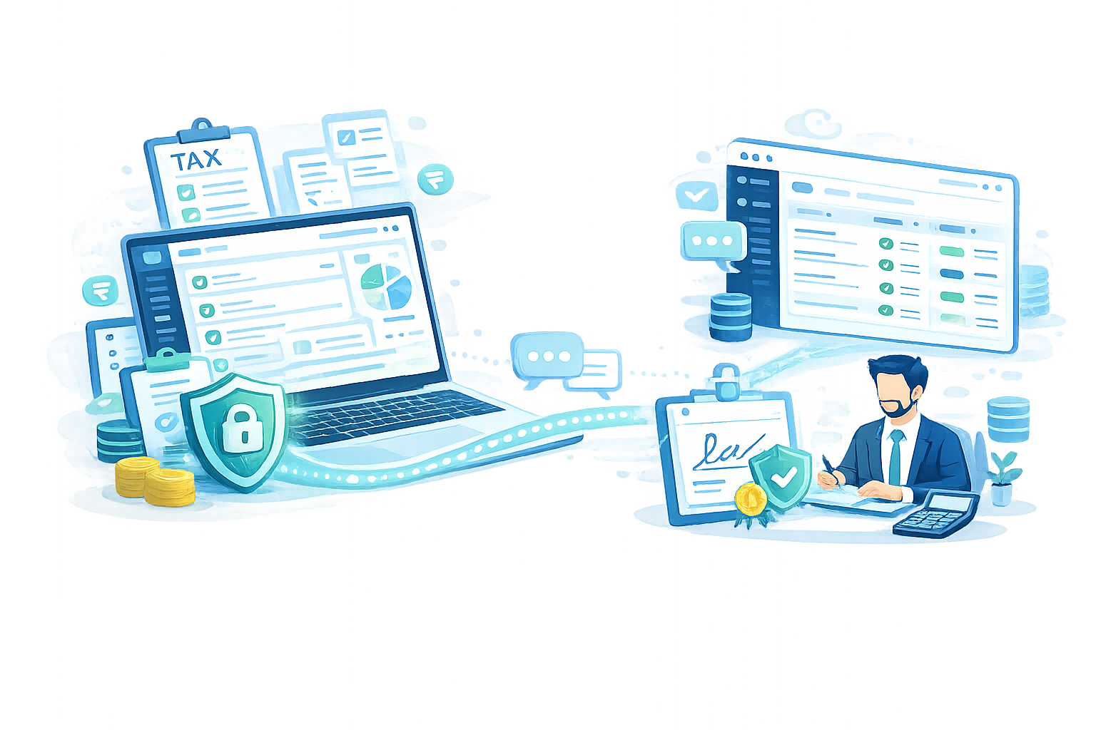A complete, secure, full-stack tax ecosystem